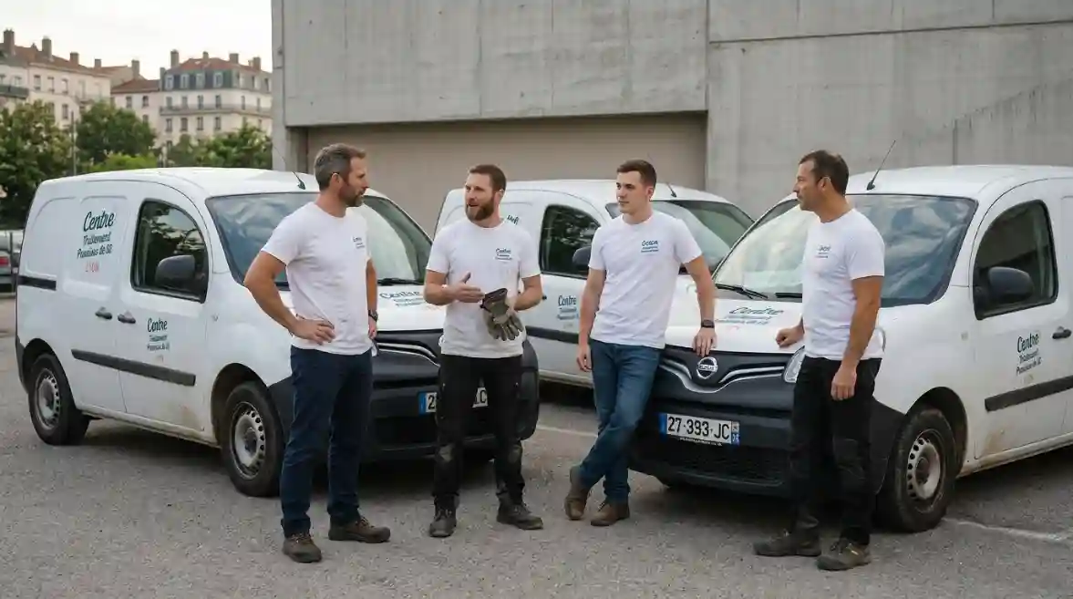 L'équipe du Centre Traitement Punaises de Lit